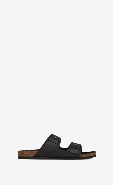 Jimmy sandal with leather strap